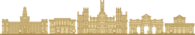Skyline de Madrid - sitios icónicos